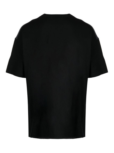 Comme des Garçons Homme striped panelled T-shirt outlook