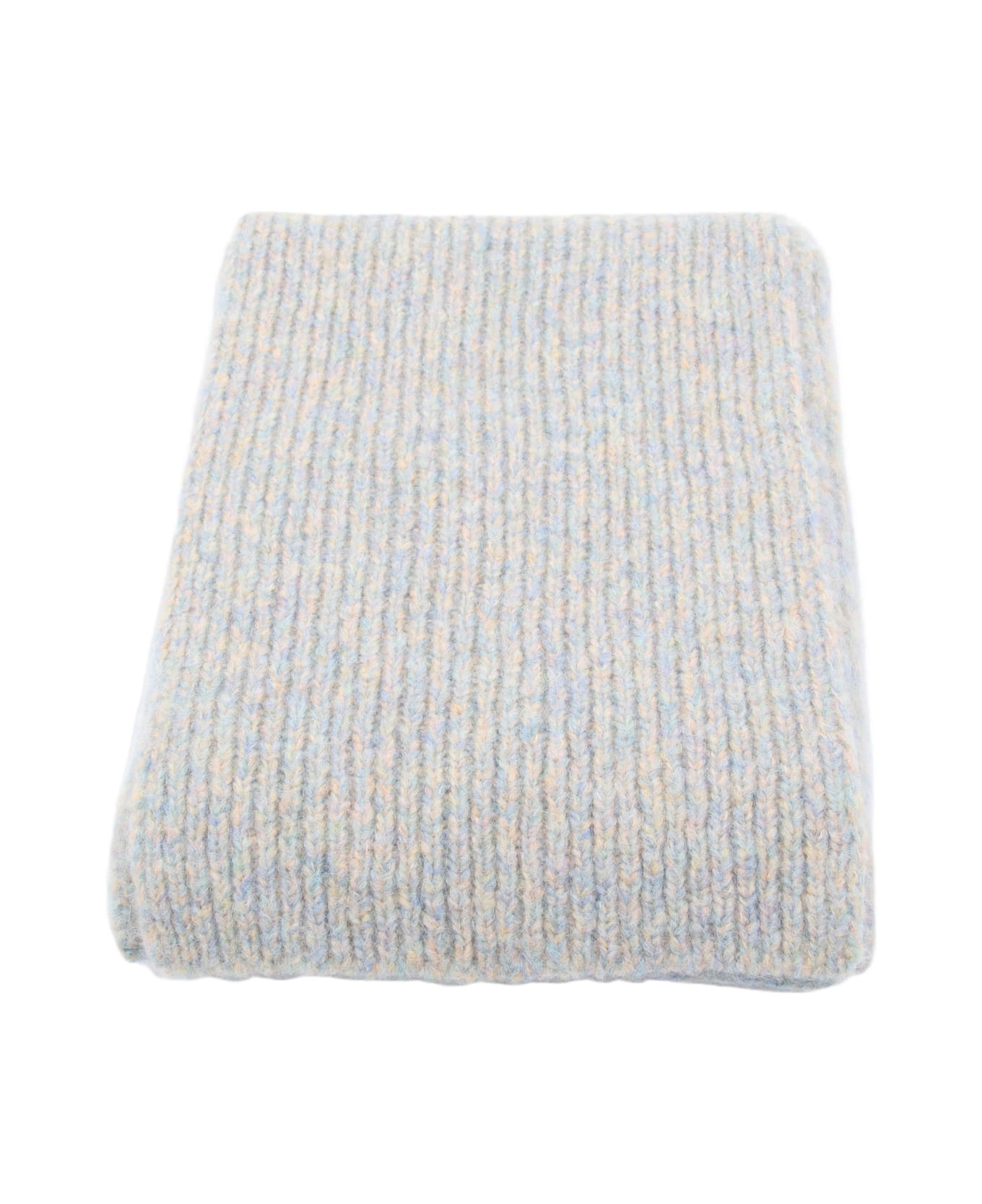 VIP【関税送料無料】希少 DRIES VAN NOTEN GREY MELANGE SCARF Dries Van Noten Grey Melange Mohair Blend Scarf | italist