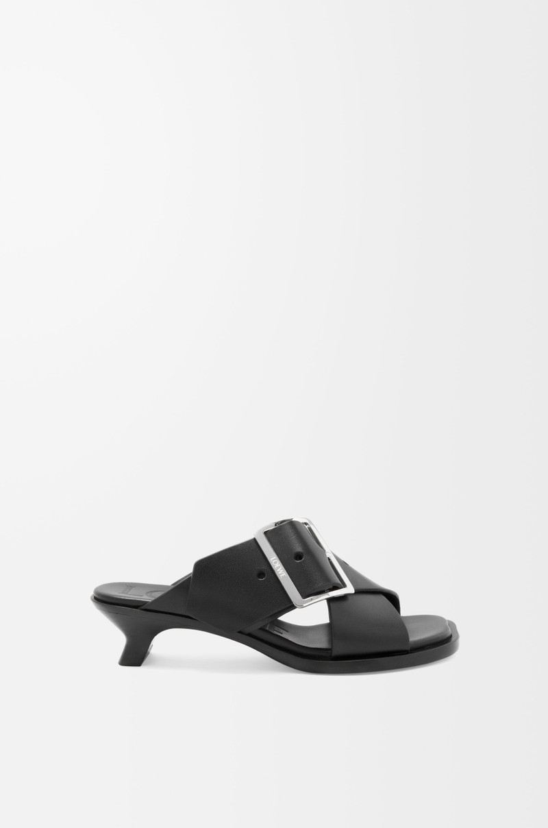 Petal Belt sandal in vegetable-tanned calfskin 1
