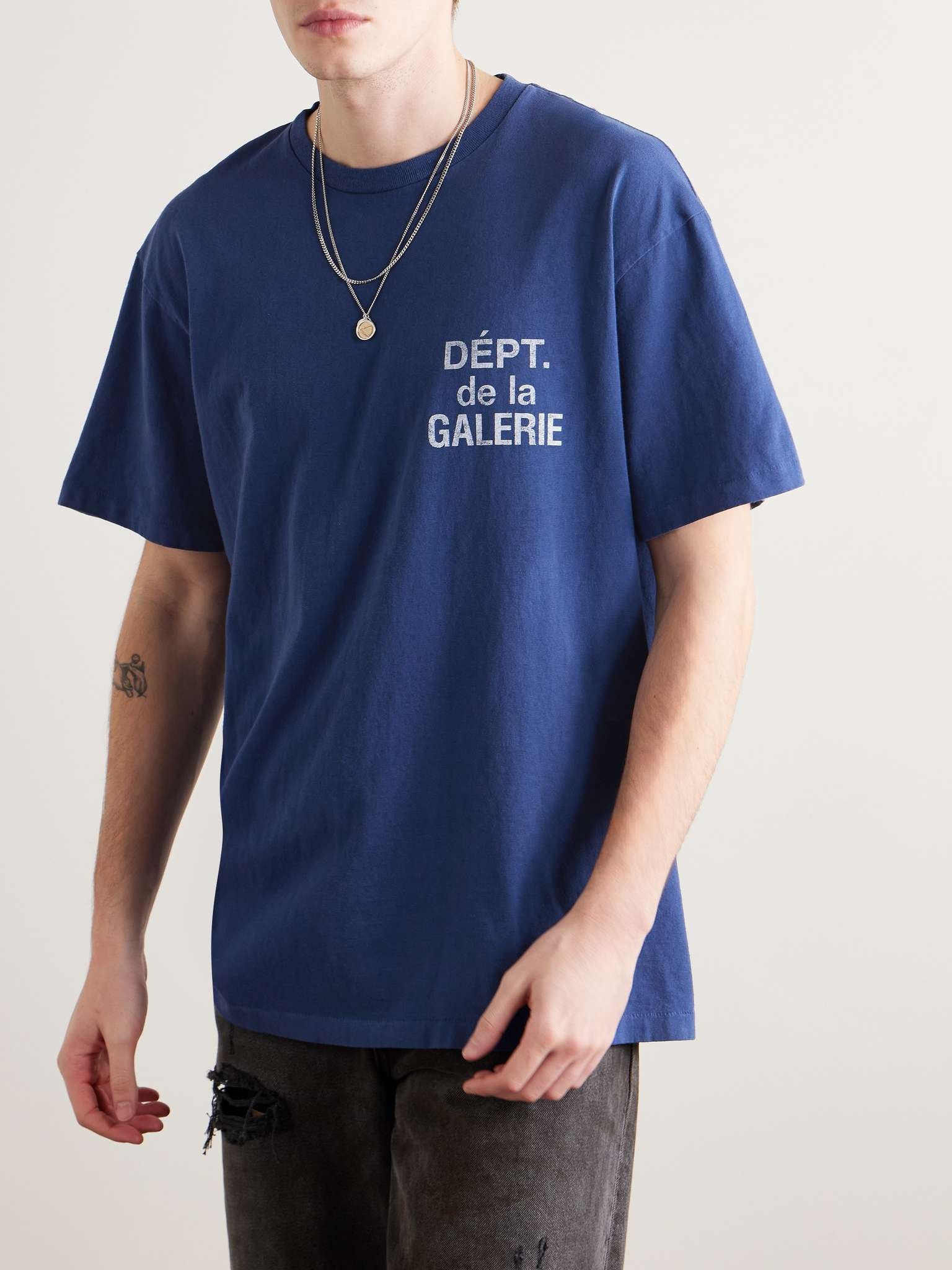 Logo-Print Cotton-Jersey T-Shirt - 3