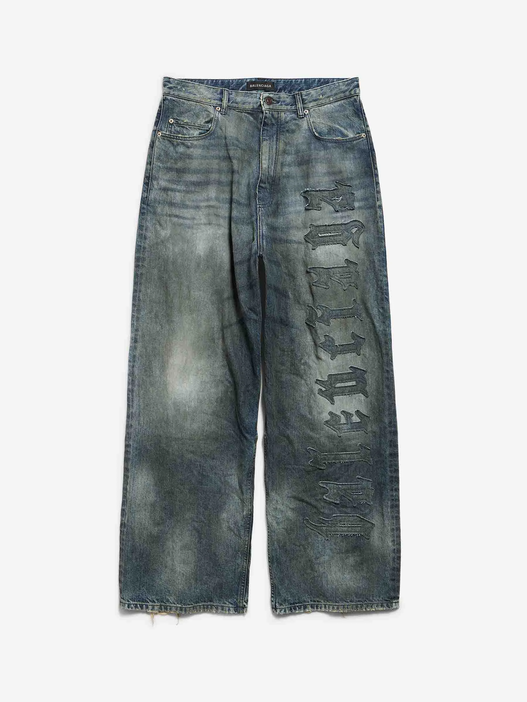 BAGGY WIDE LEG JEANS - 1