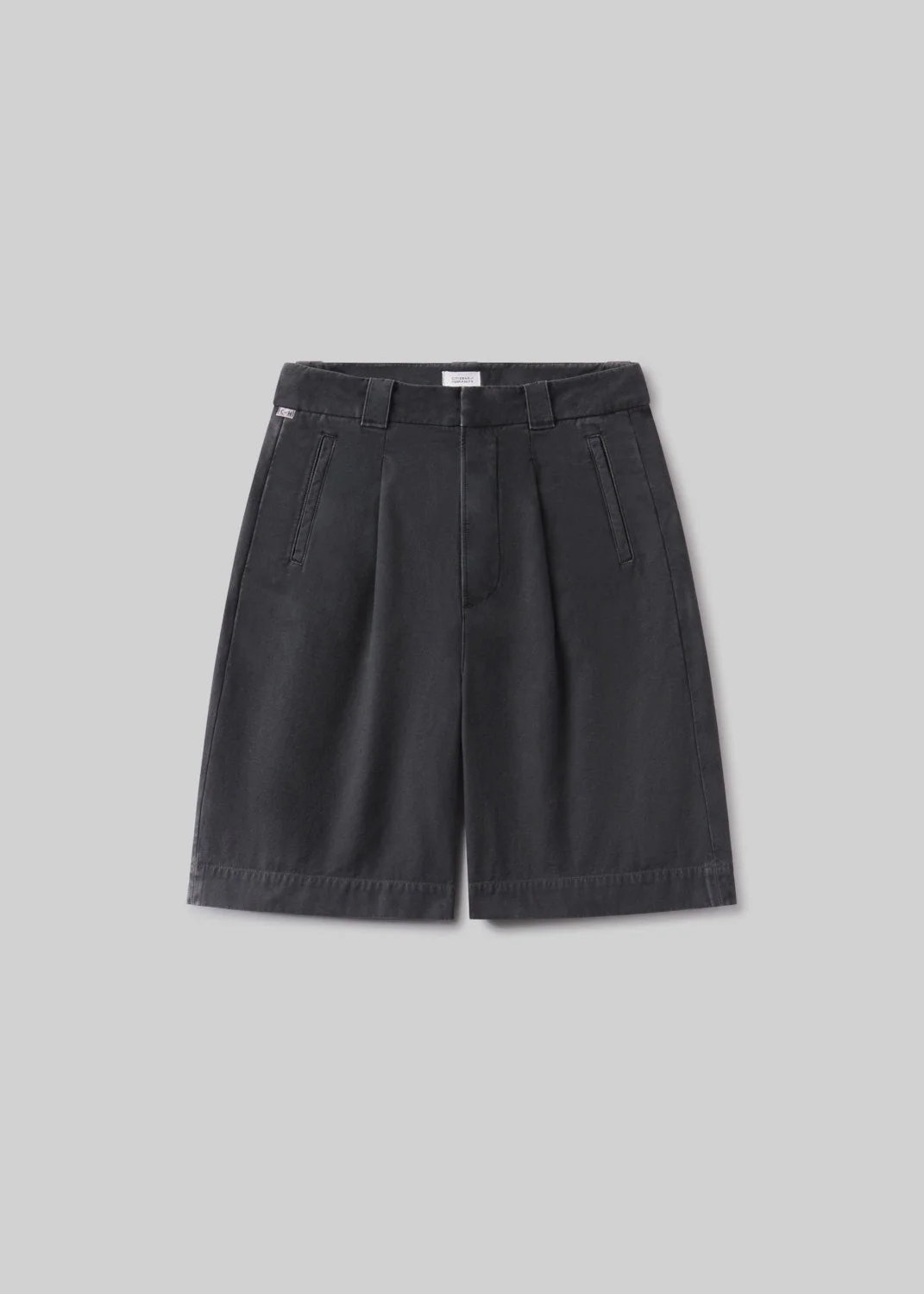 Cara Pleated Short
In Washed Black - 1