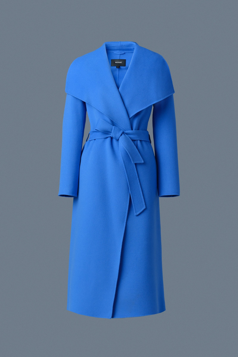 MAI-CN Double-face wool wrap coat 1