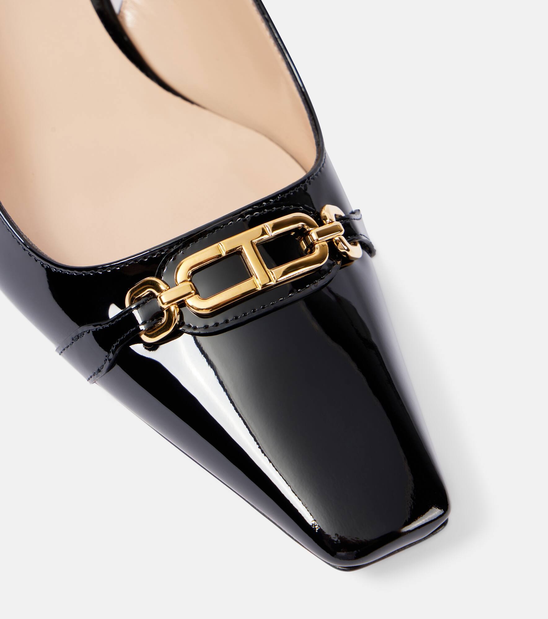 Whitney 55 patent leather slingback pumps - 6