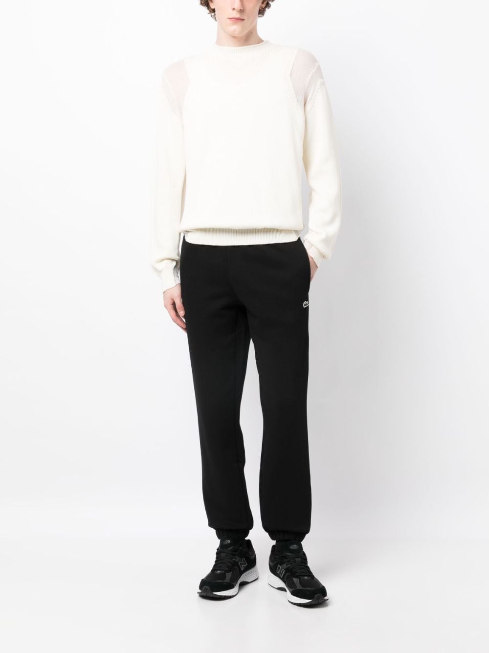 elasticated-waist track pants - 2
