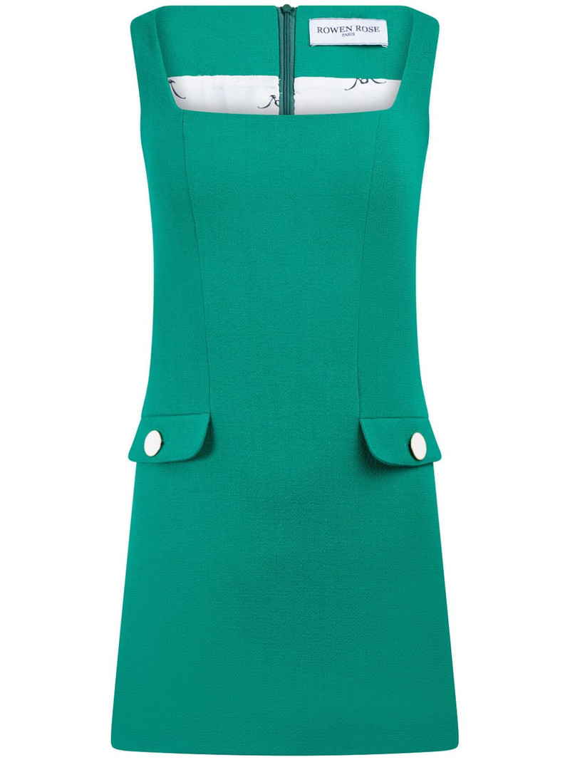 sleeveless wool mini dress 1