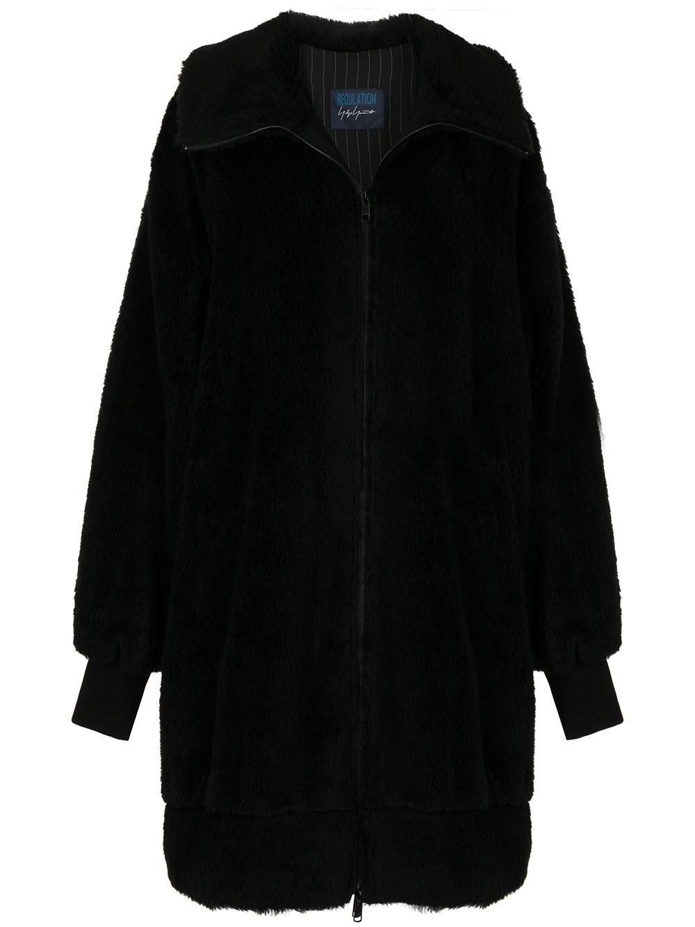 oversized wool coat - 1