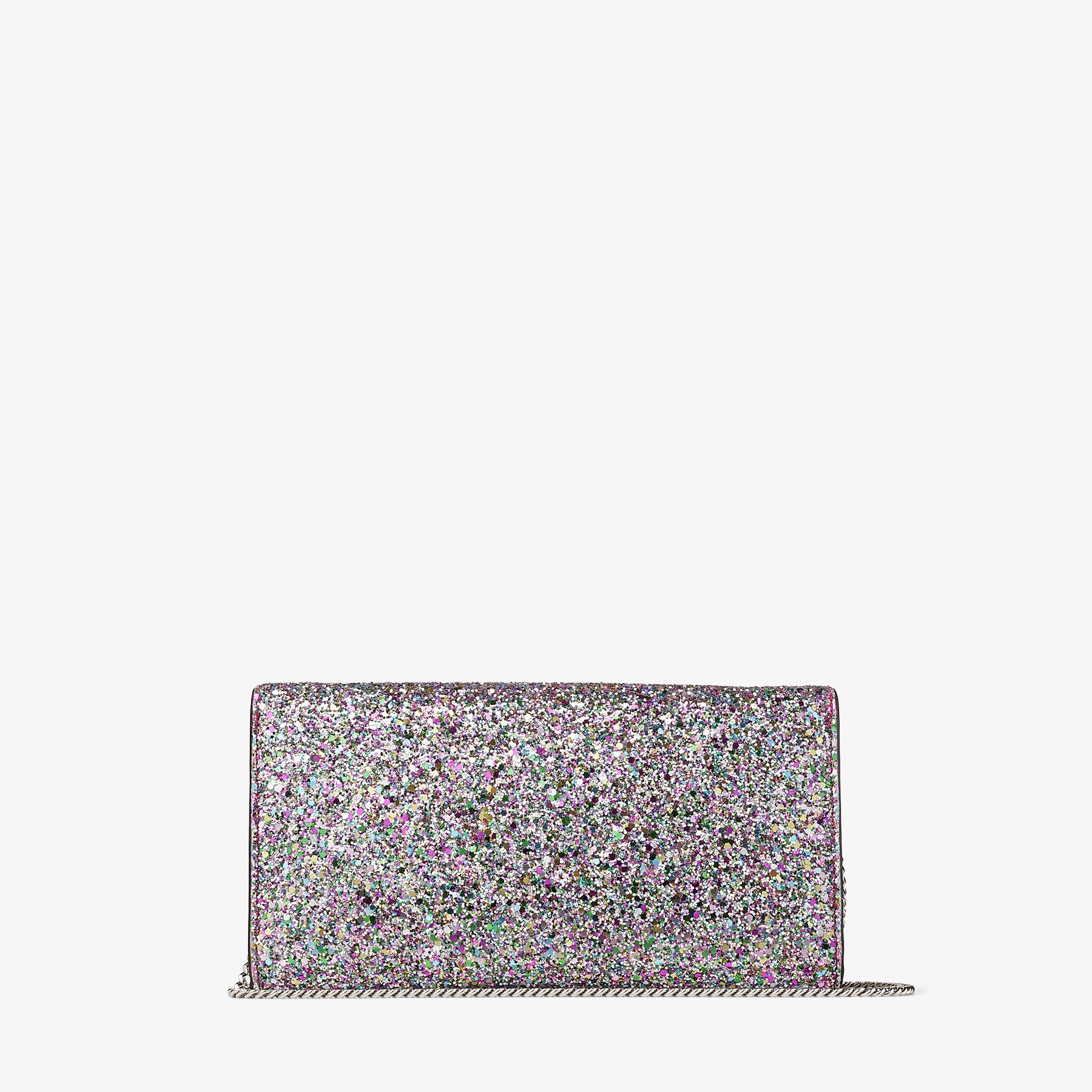 Emmie
Confetti Glitter Fabric Clutch Bag - 7