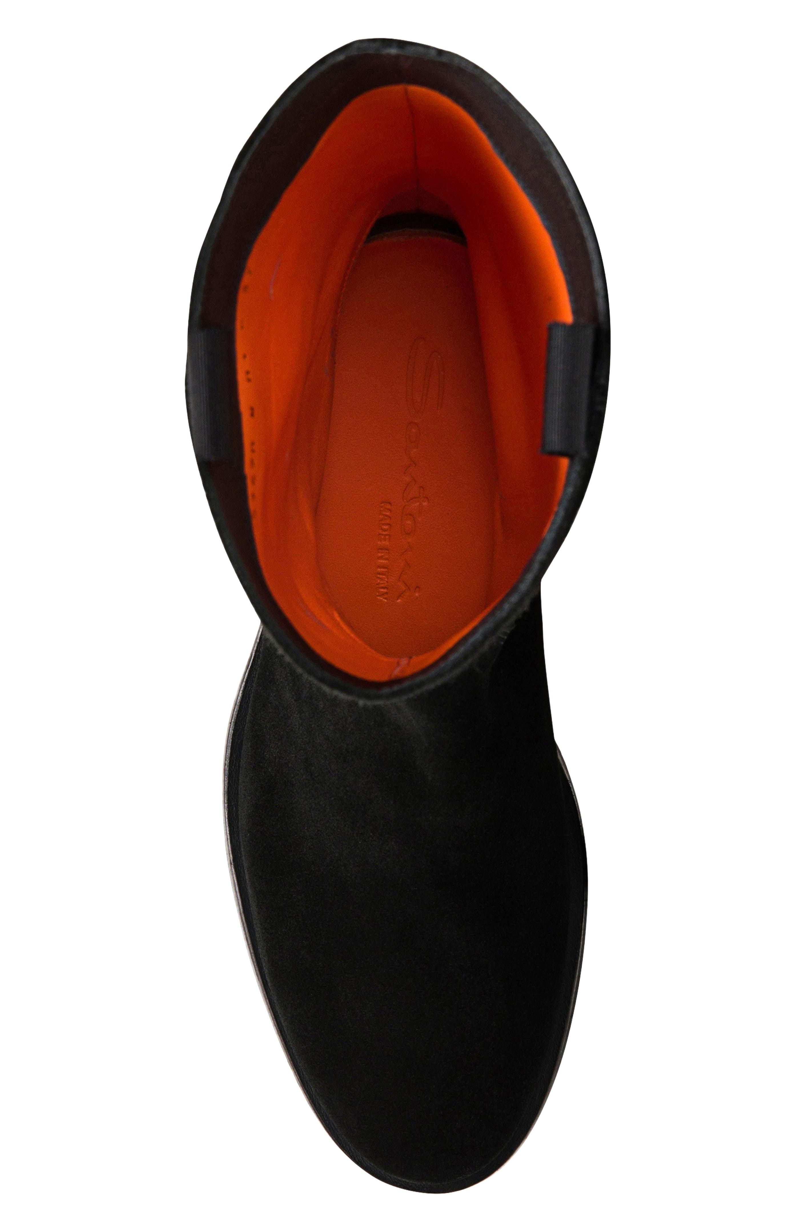 Santoni Women's Fleeces Black Suede Boot at Nordstrom - 3