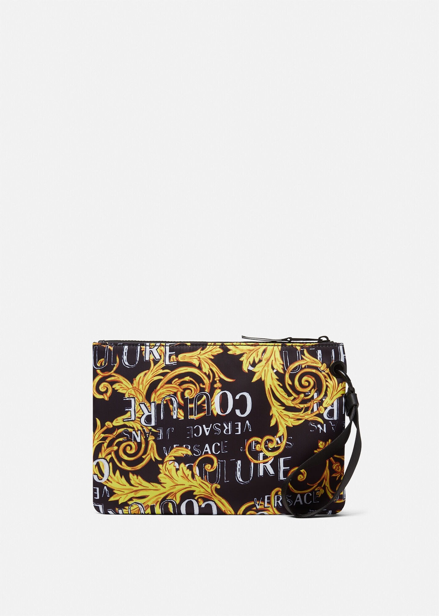 Double Logo Couture V-Emblem Pouch - 3