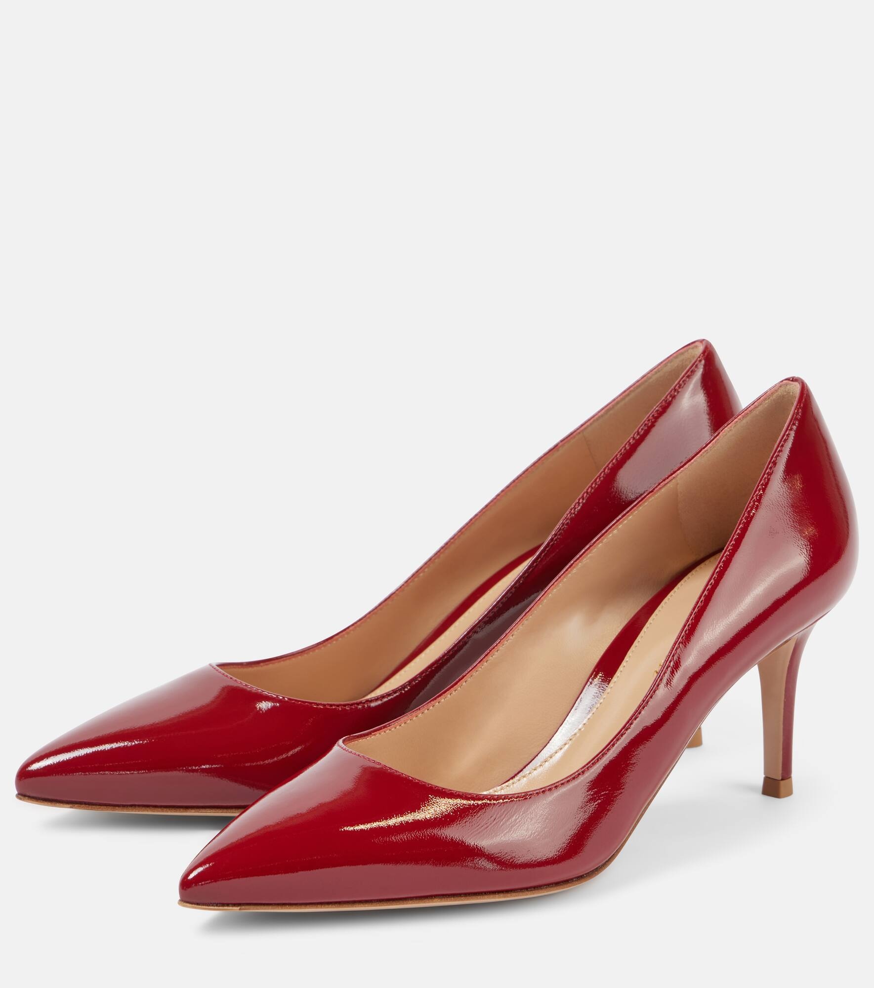 Gianvito 70 patent leather pumps - 5