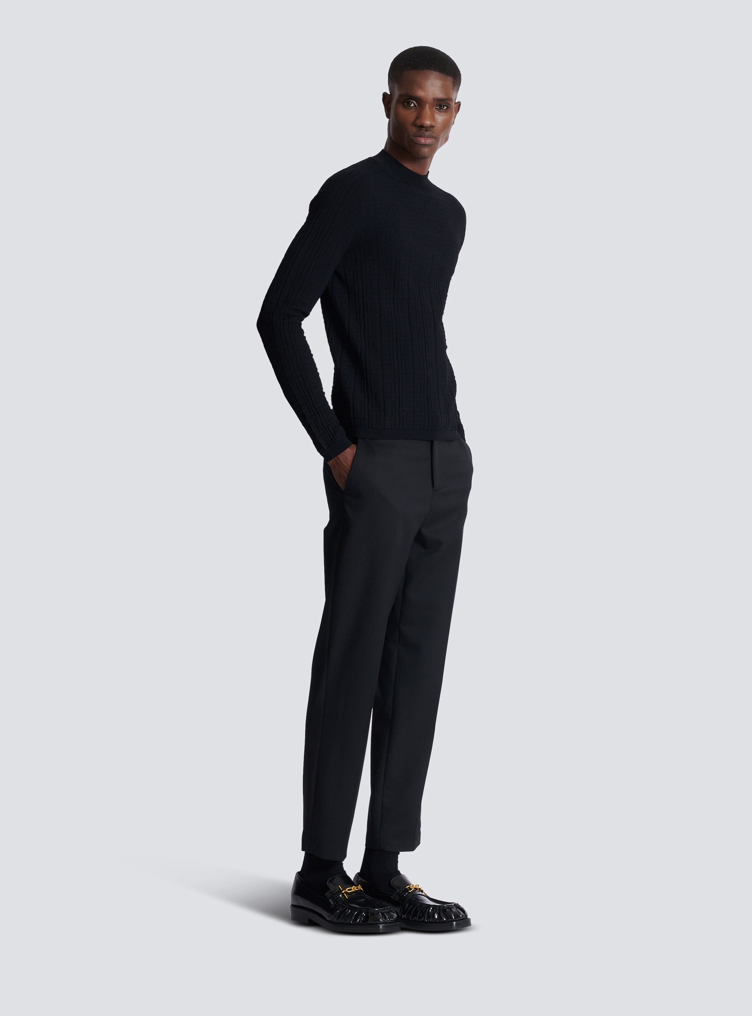 Silk and cotton knit PB jumper - 3