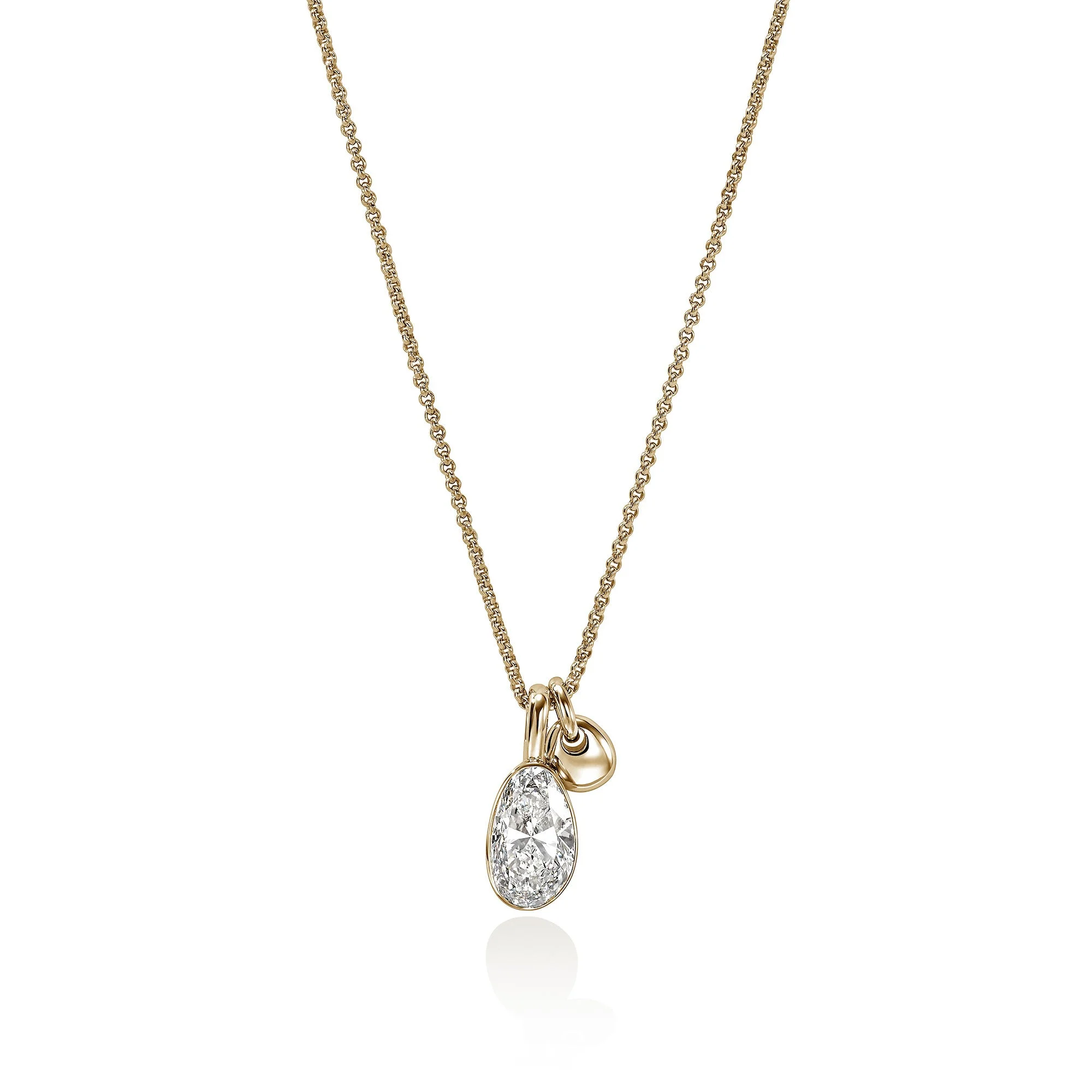 JH Lovestruck™ Pendant Necklace, Gold, Diamond, 3.25TCW - 1