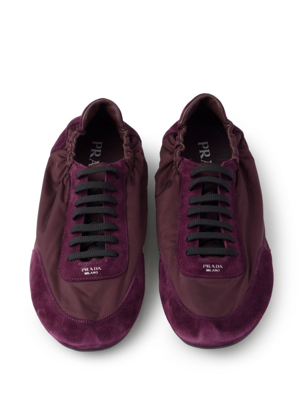 Collapse Re-Nylon suede sneakers - 4