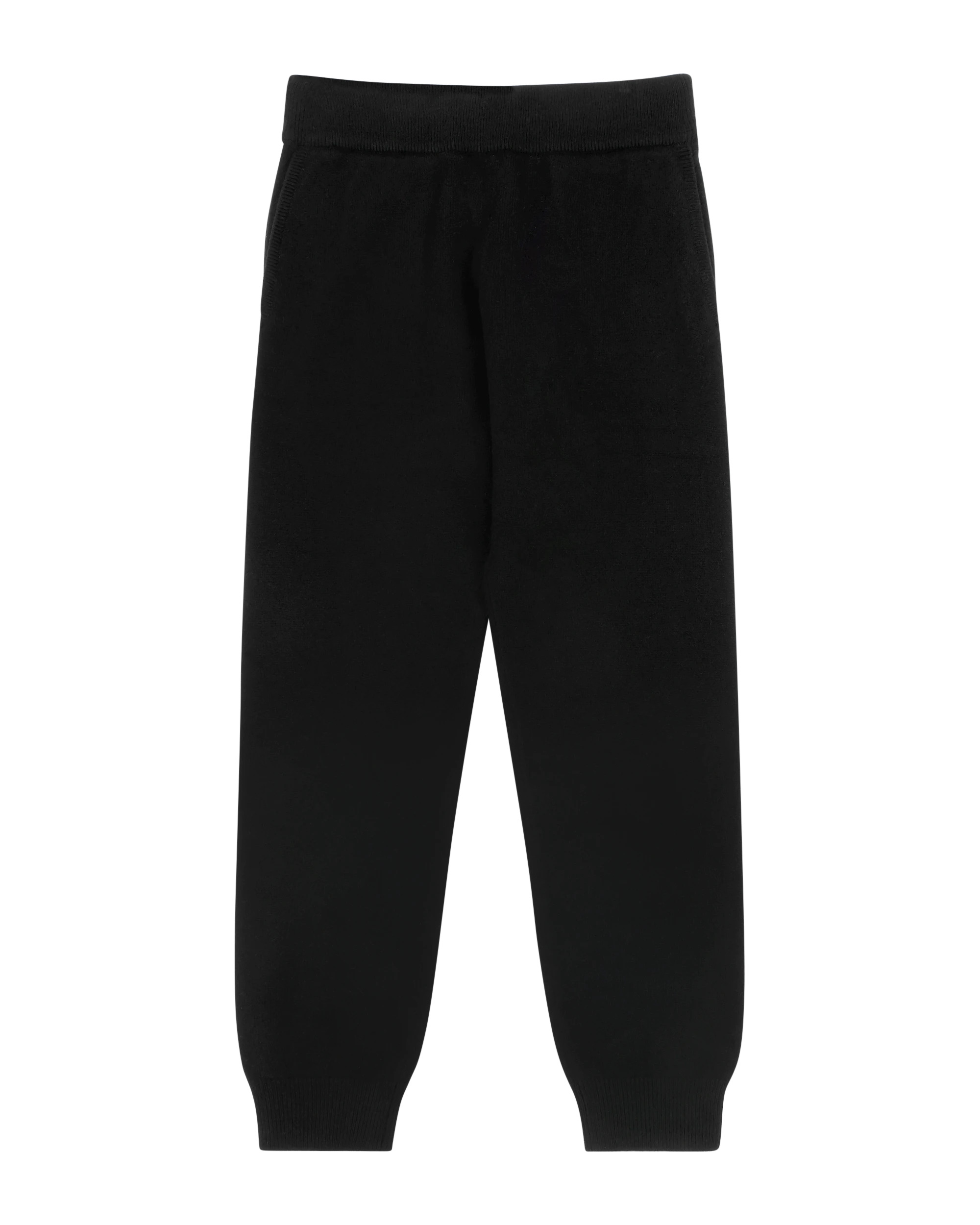 SLIM KNIT LOUNGE PANT BLACK - 5