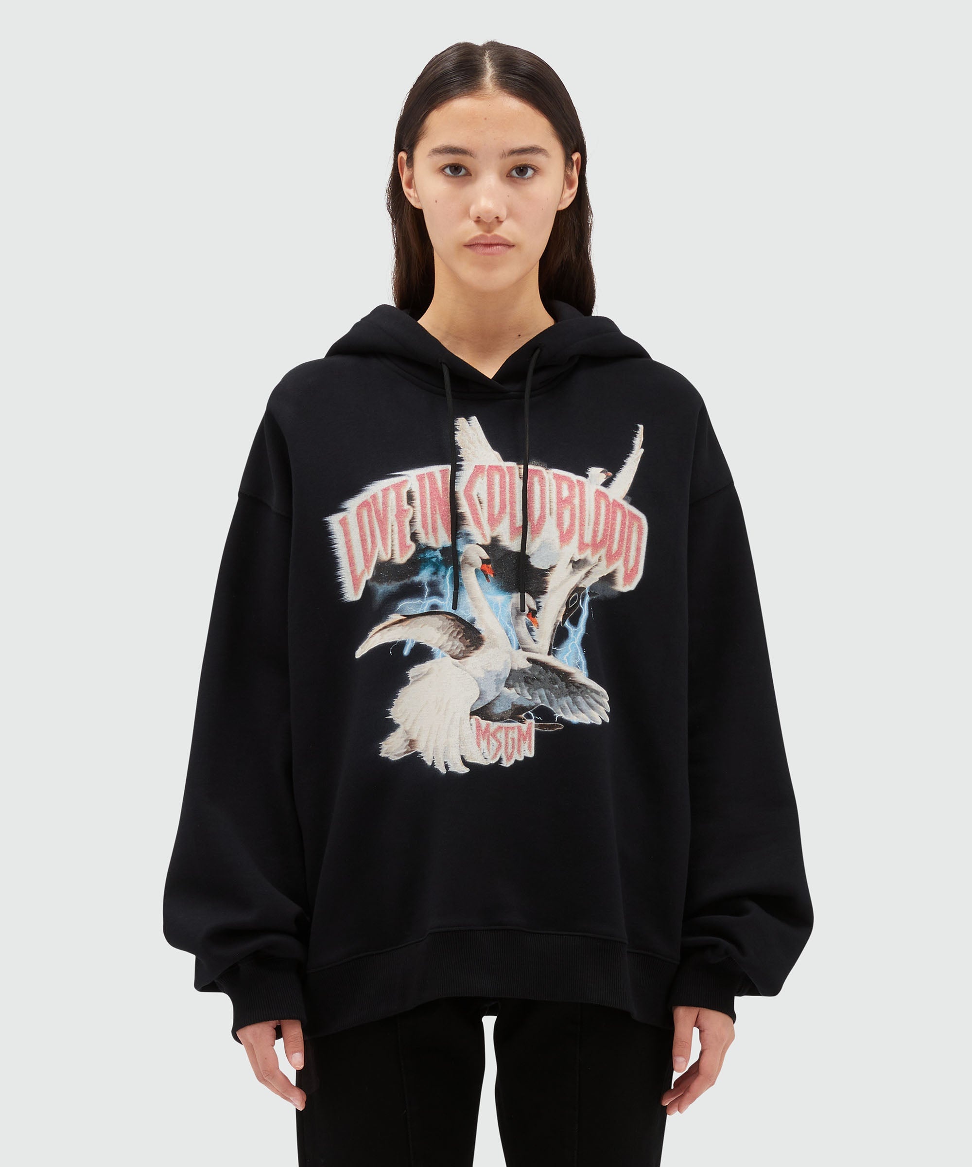 Jersey sweatshirt with graphic print - 2