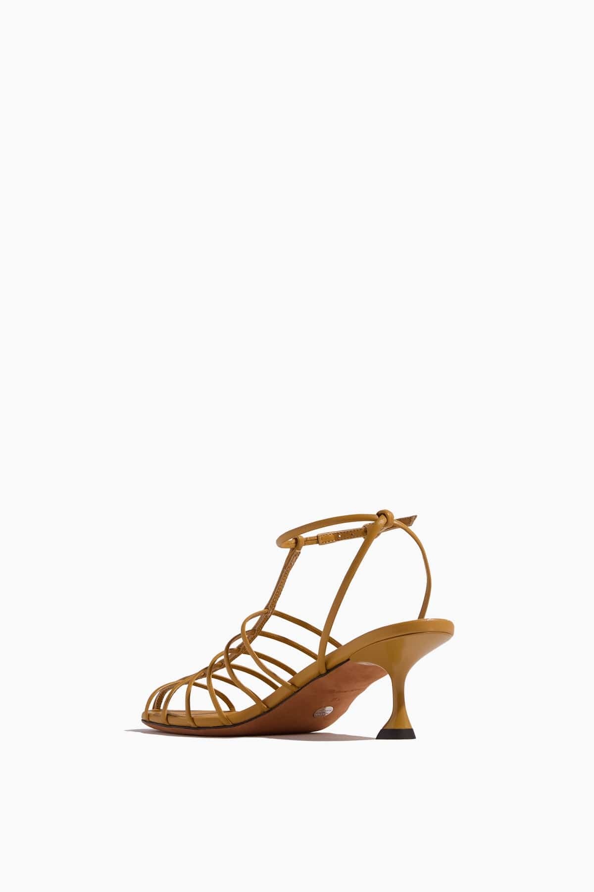 Tee Cage Sandals in Ochre - 3