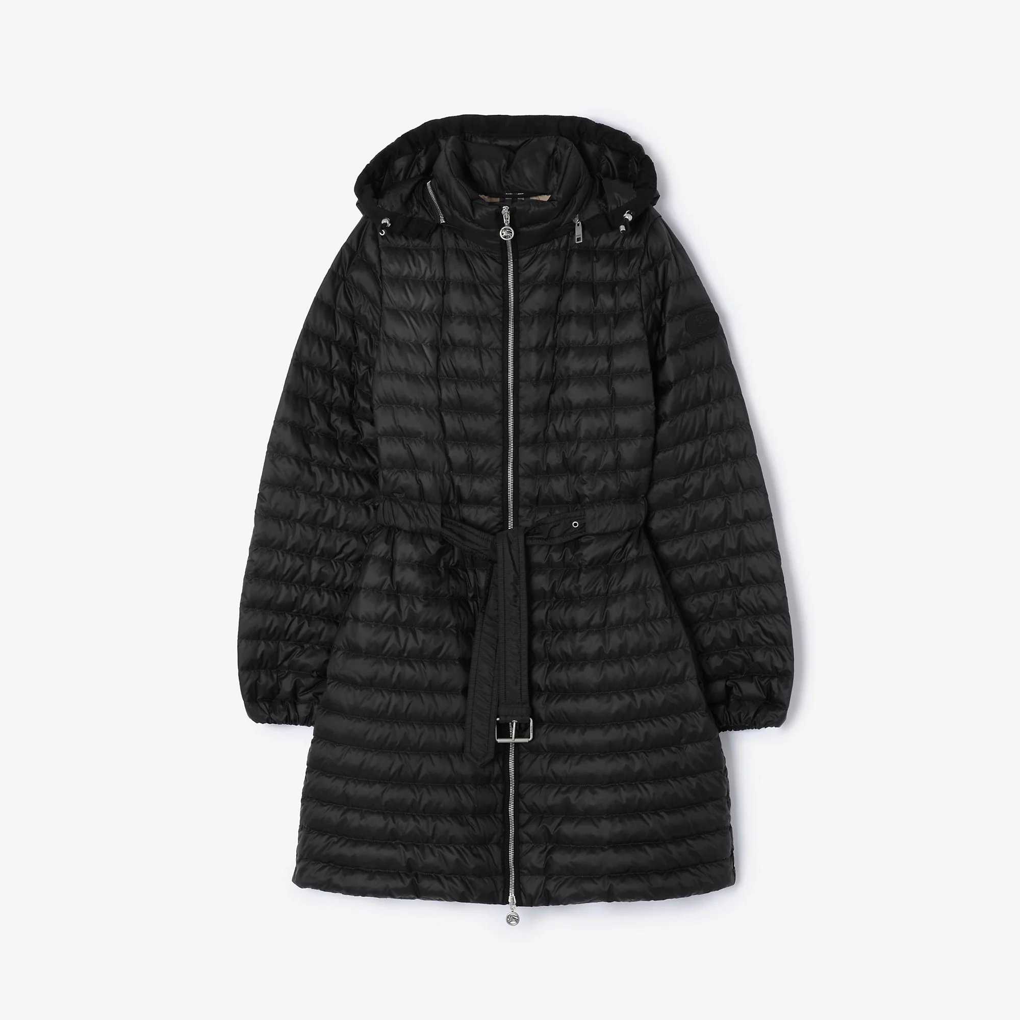 Nylon Amberley Puffer Coat - 1