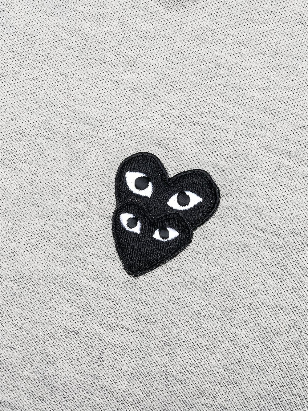 stacked heart polo shirt - 3
