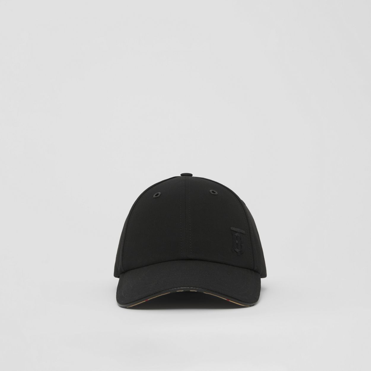 Monogram Motif Cotton Gabardine Baseball Cap - 1