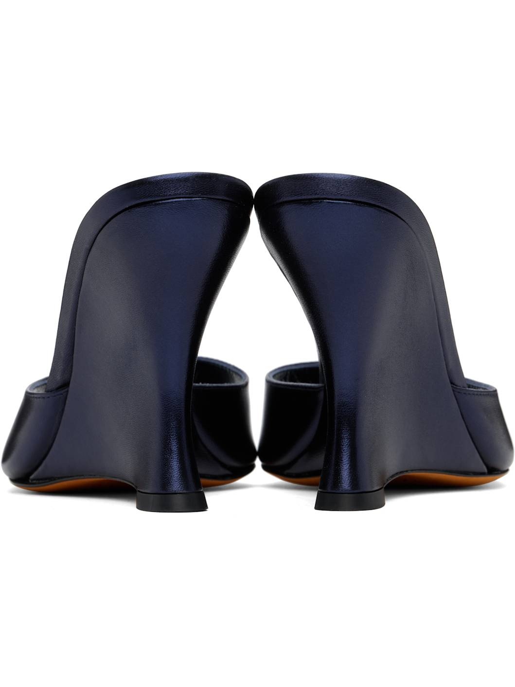 Navy Lido Wedge Heeled Sandals - 2