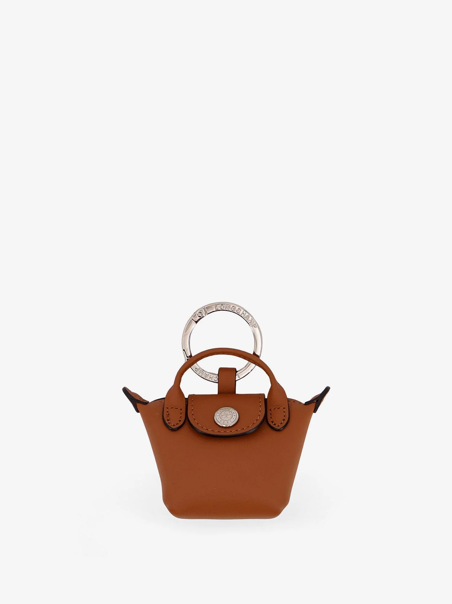 Longchamp Paris Le Pliage Xtra Leather Keyring - 1