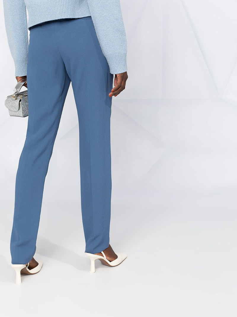 high-waist slim trousers 3
