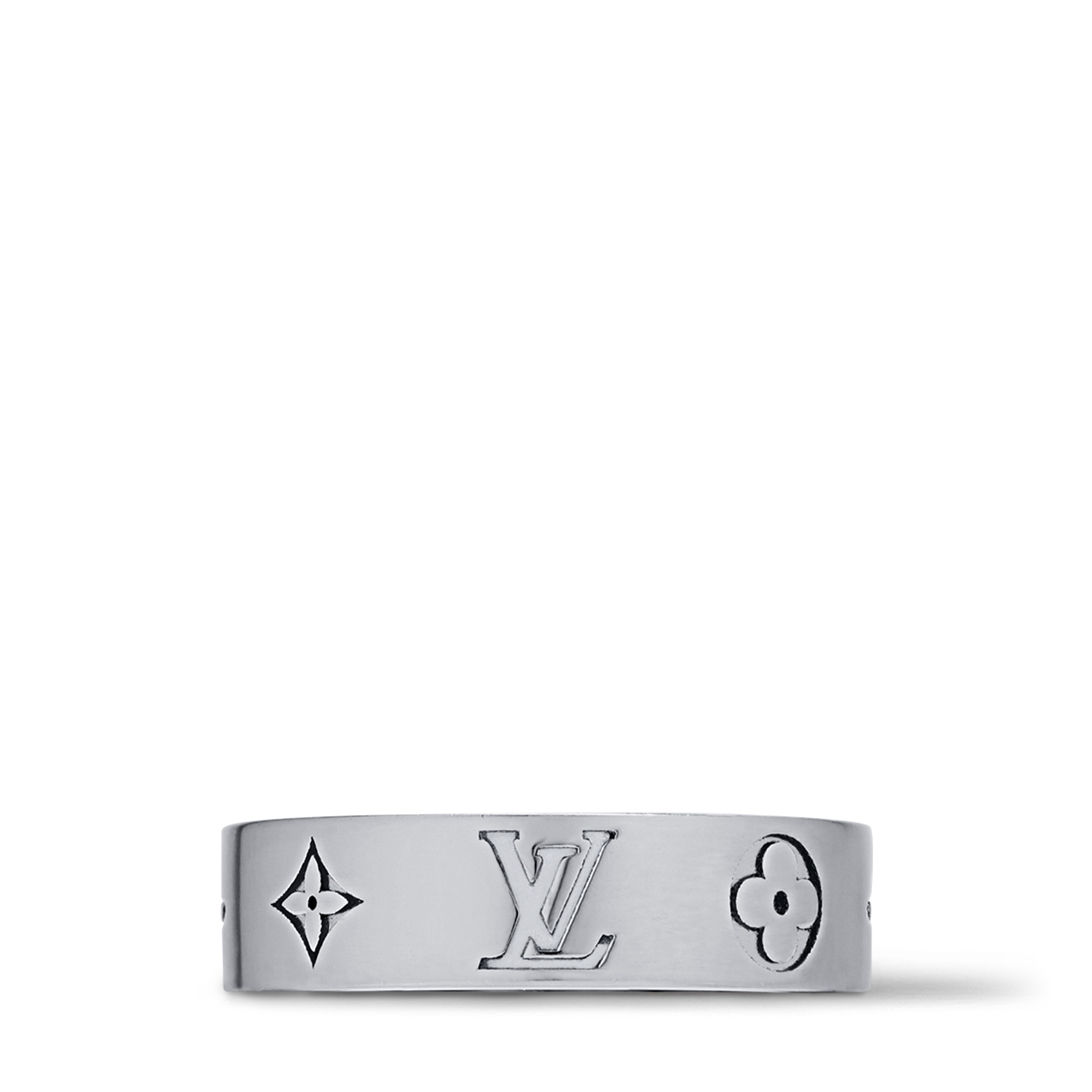 [Louis Vuitton]★(LV Mosaic) Thin Ring LV Mosaic Thin Ring S00 - Men - Fashion Jewelry | LOUIS