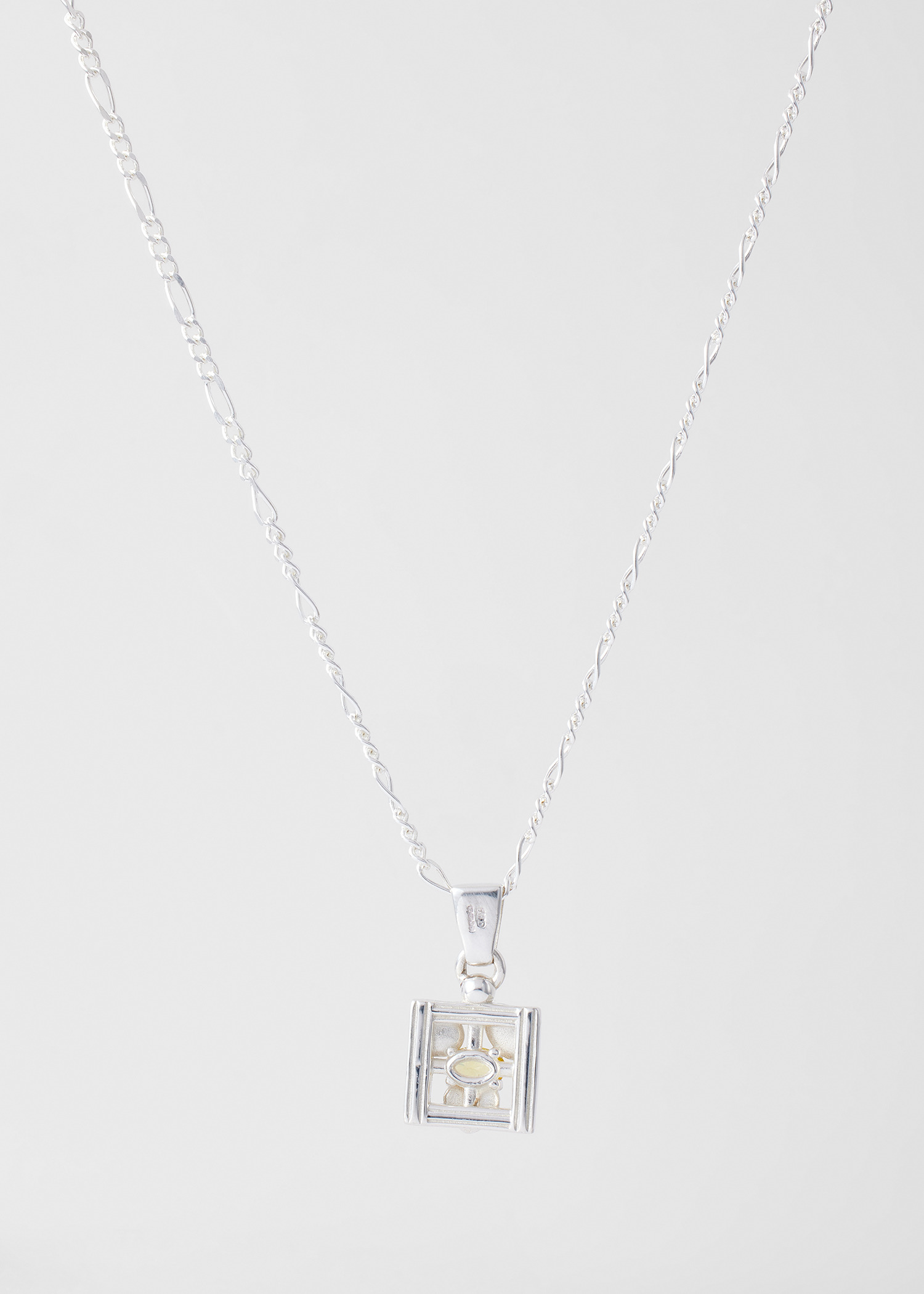 Alec Doherty For Paul Smith - Yellow Square One Pendant Necklace - 2
