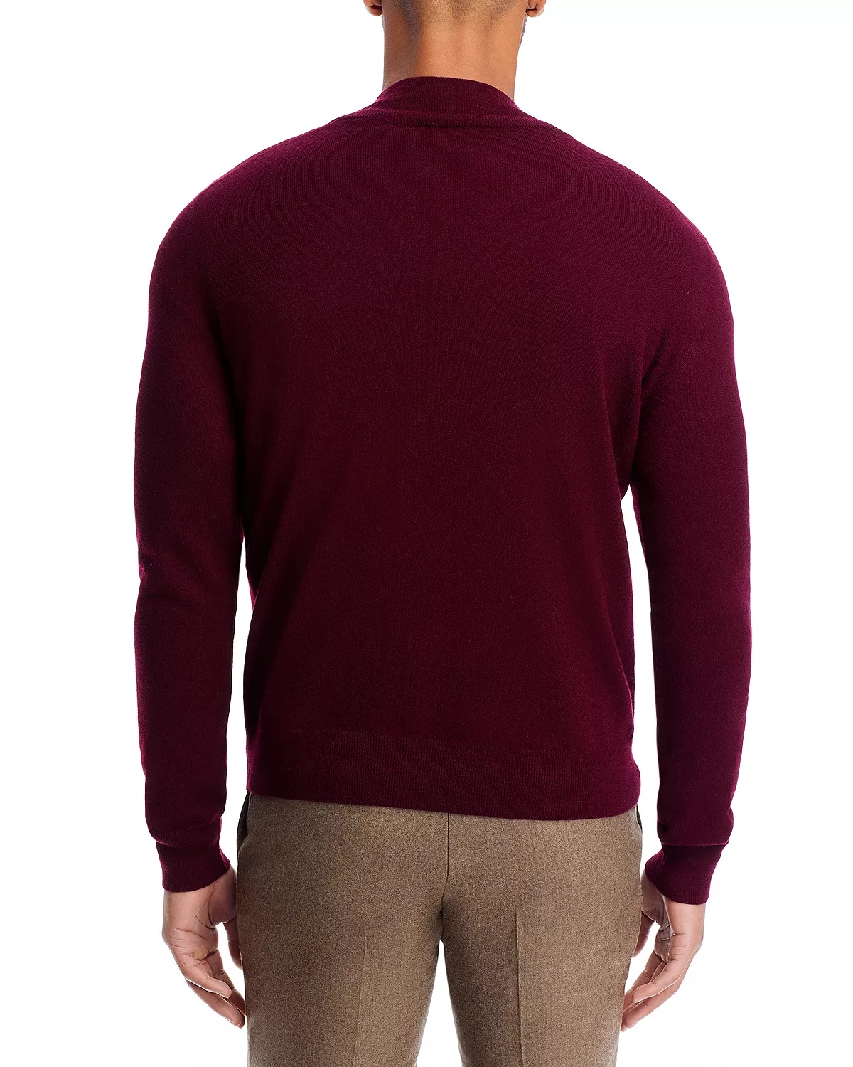 Quarter Zip Cashmere Sweater - 3