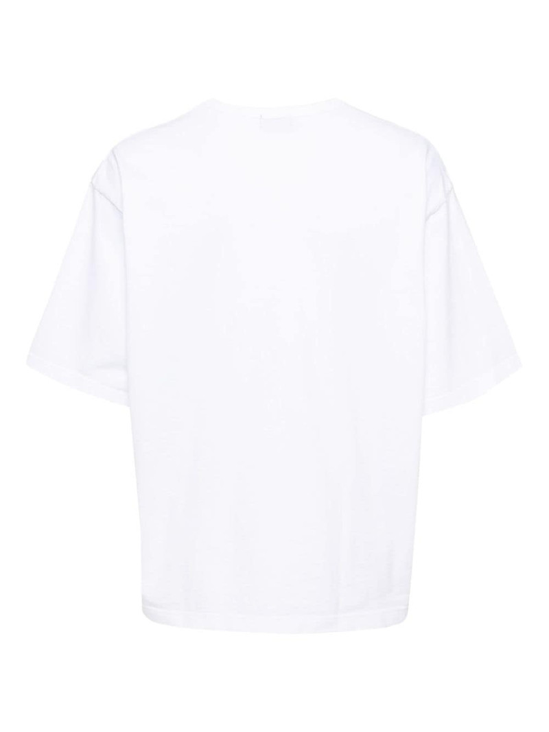 Kolor logo-embroidered cotton T-shirt outlook