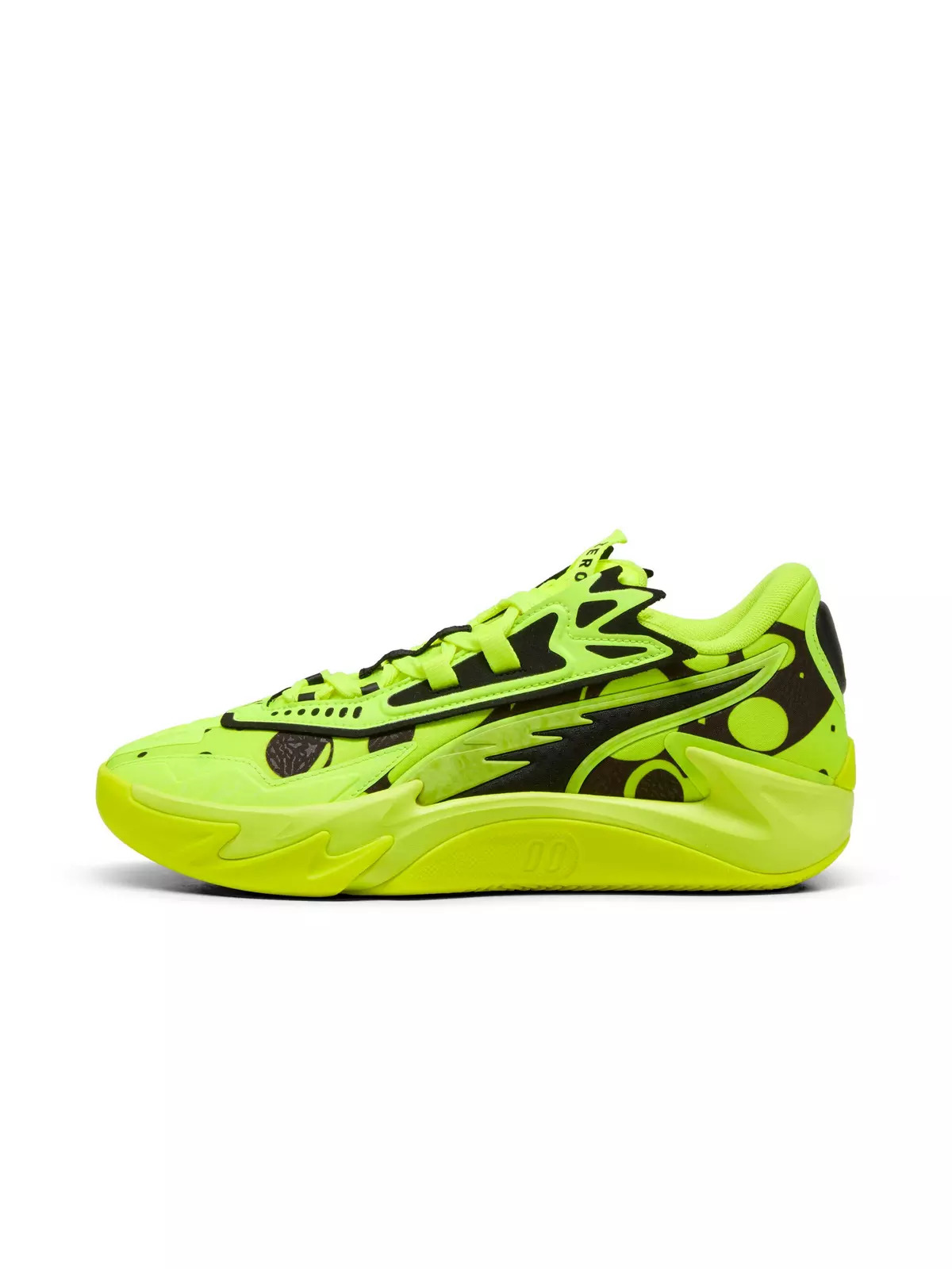 PUMA Scoot Zeros II "Yellow Alert/PUMA Black" Men's Basketball Shoe - 2