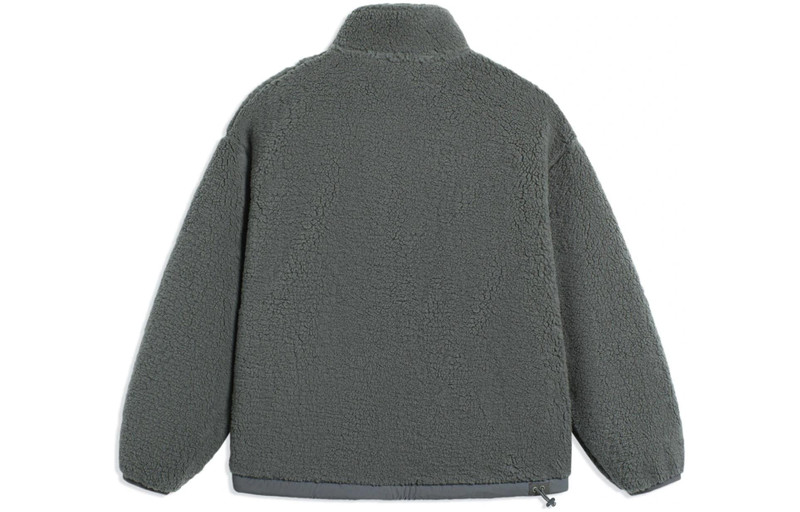 Li-Ning Li-Ning BadFive Logo Polar Fleece Jacket 'Grey' AFDSA67-5 outlook