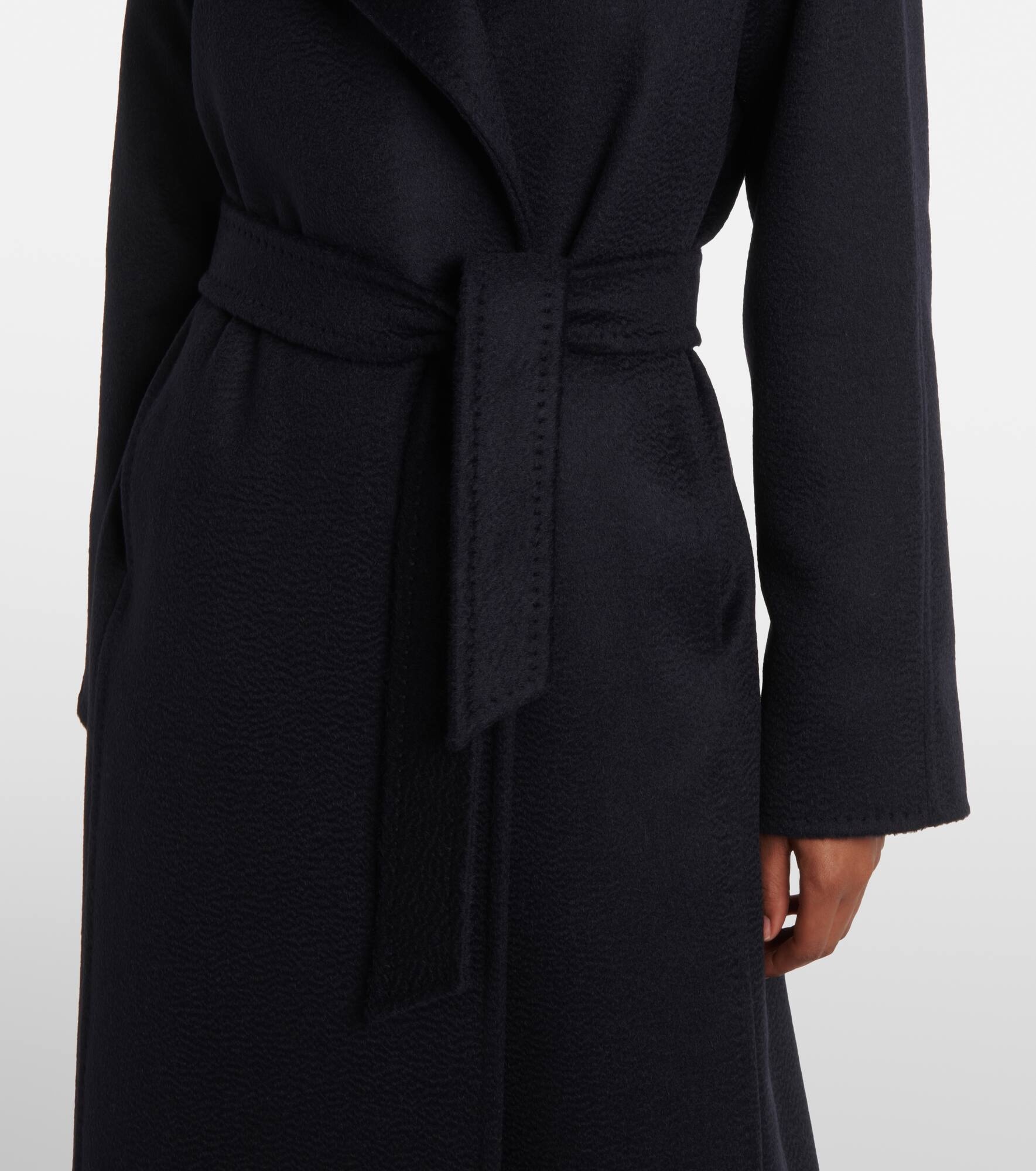 Manuela Icon belted wool coat - 5