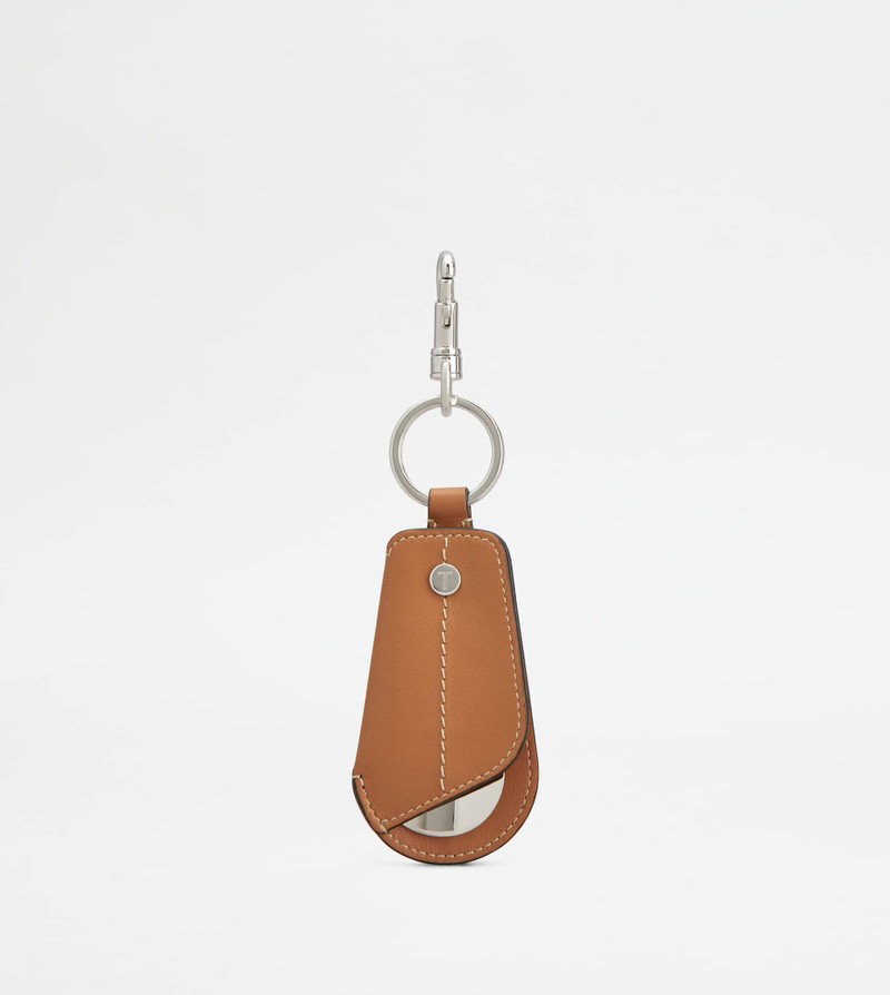 Tod's KEY HOLDER WITH SHOEHORN - BROWN outlook