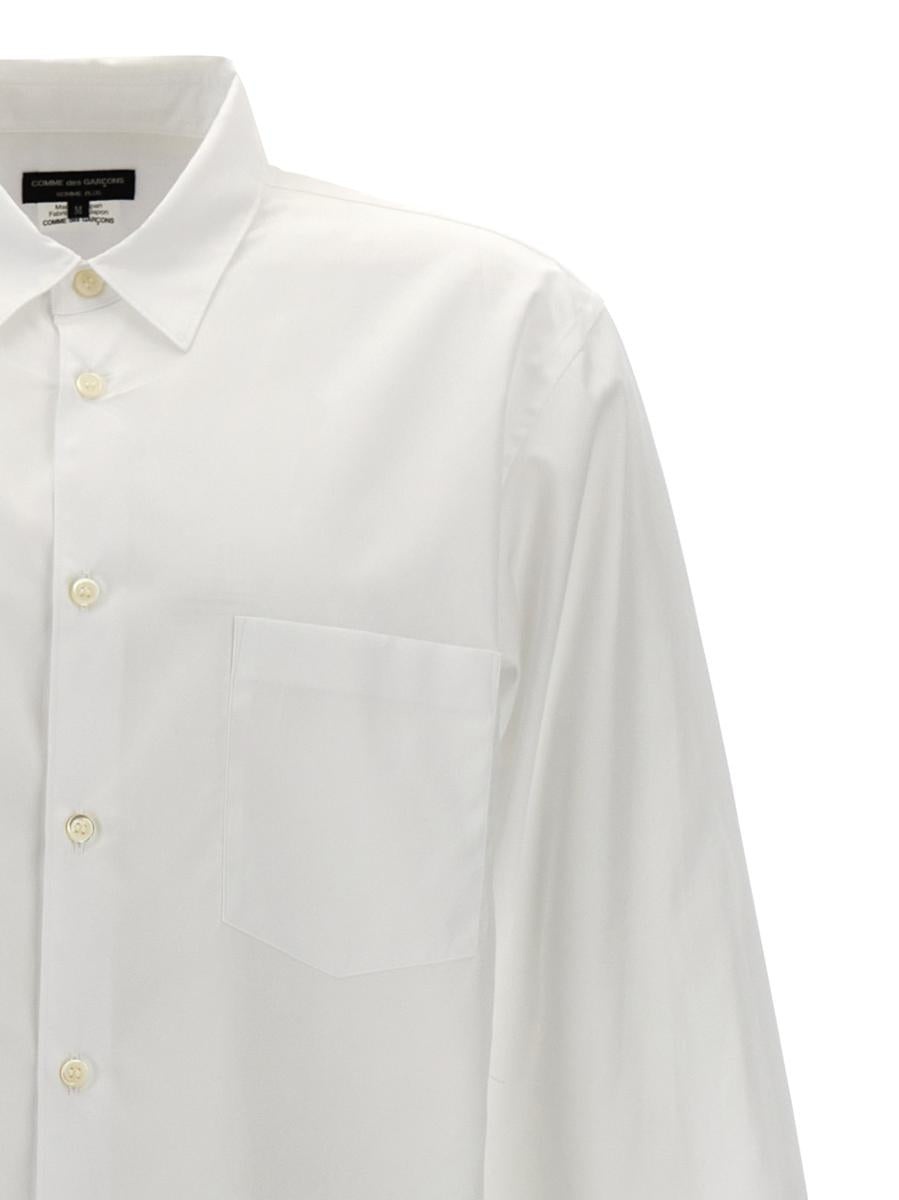 Comme Des Garçons Homme Plus Asymmetric Hem Shirt - 3