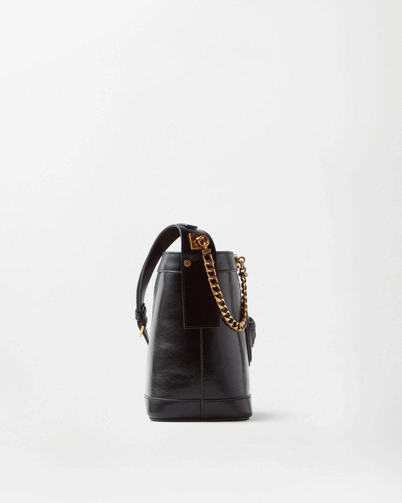 Pivot Mini Leather Bucket Bag 3