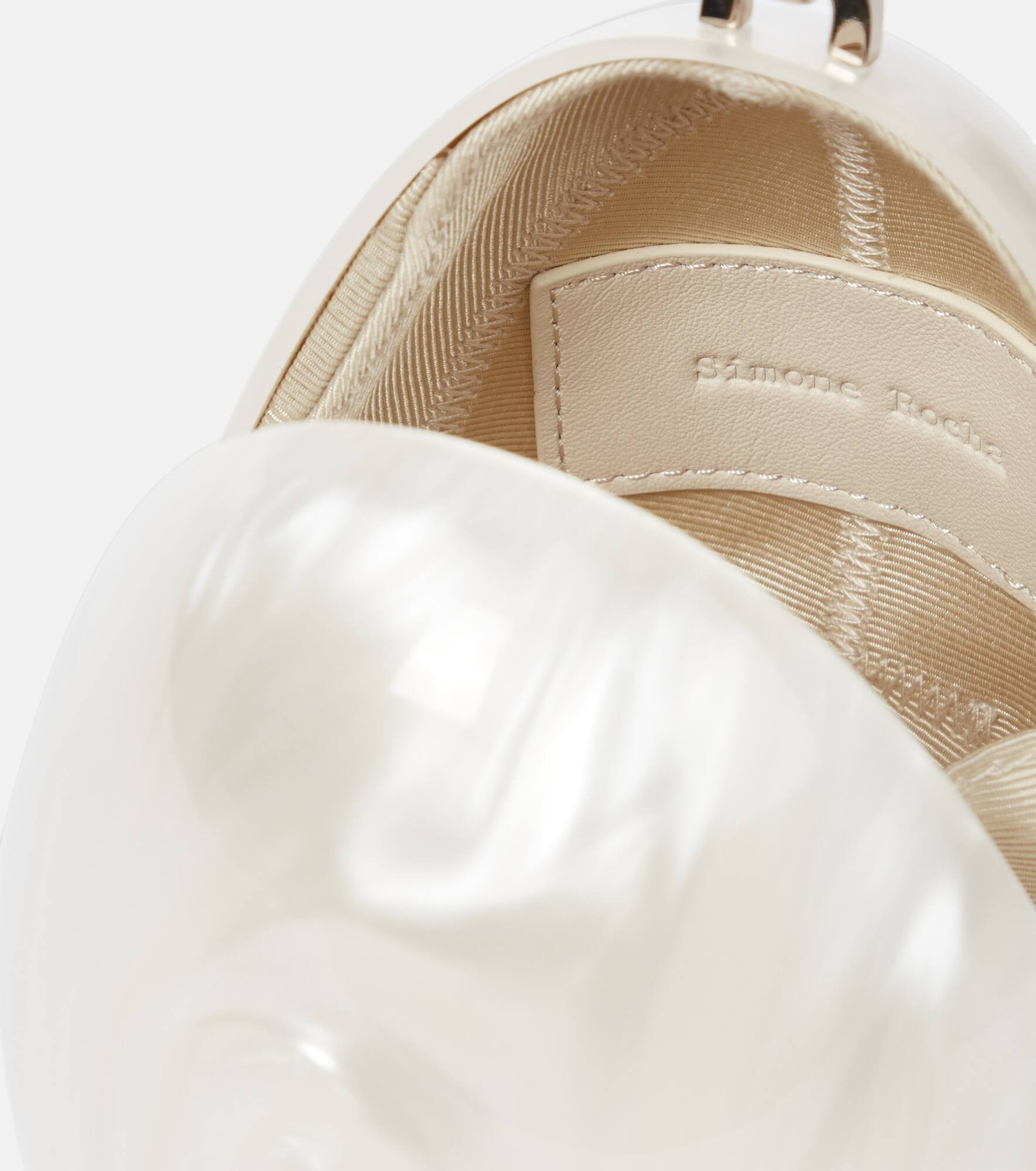 Egg embellished clutch - 3