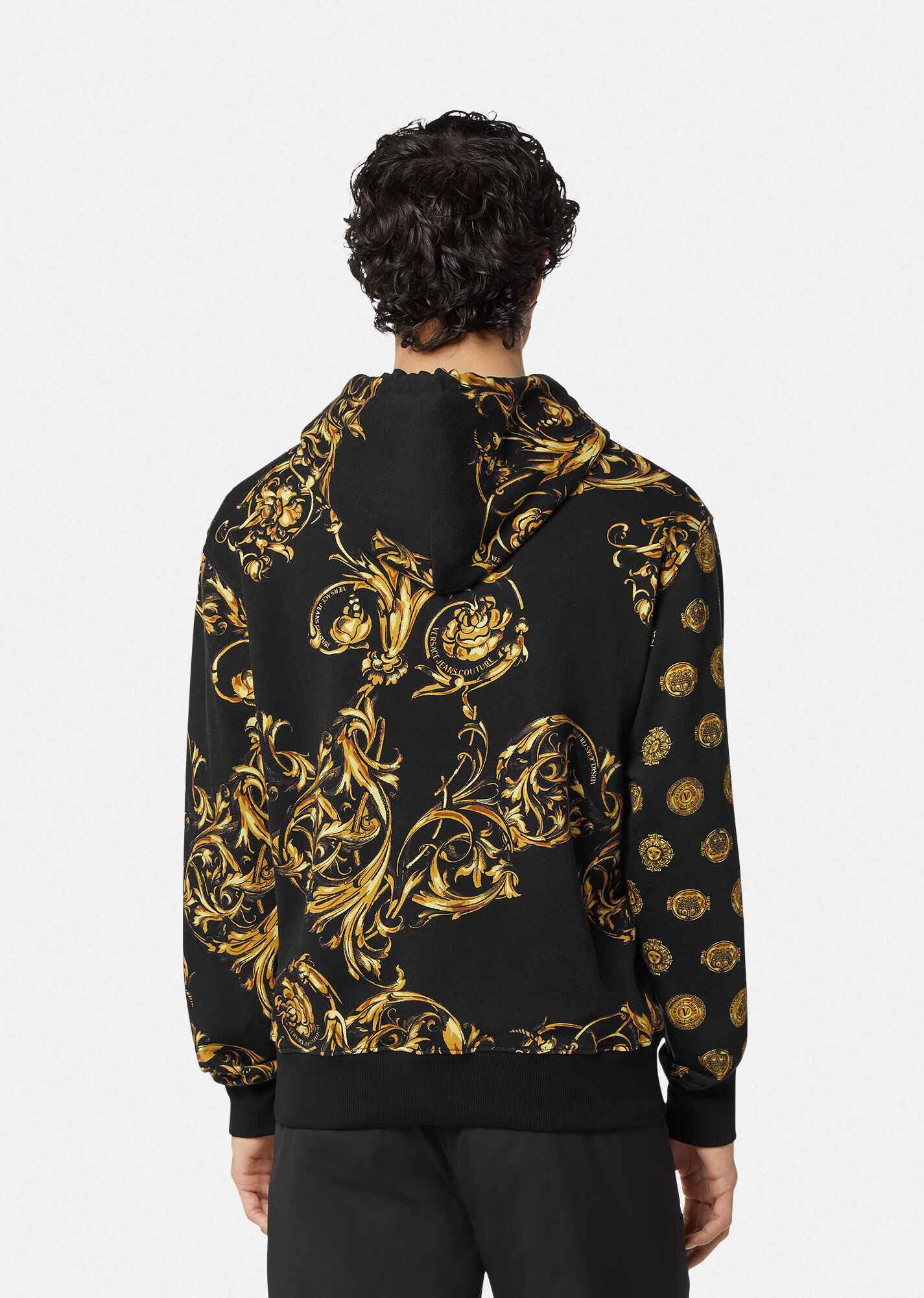 V-Emblem Garland Hoodie - 3