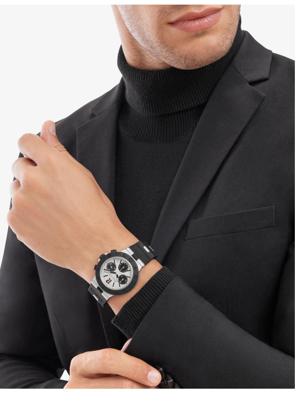 BB41SBATRSLNCH2 BVLGARI BVLGARI aluminium automatic watch - 3