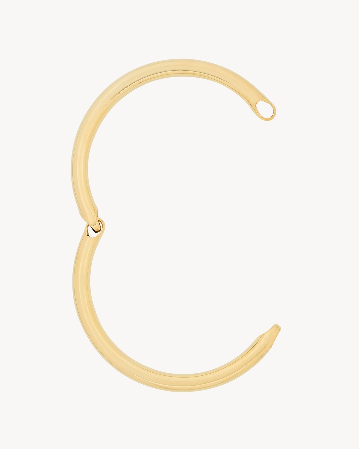 TUBE NECKLACE IN METAL - 2