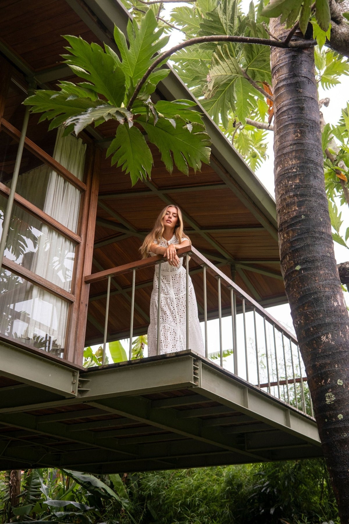 Long Dress Kora - Natural White - 2