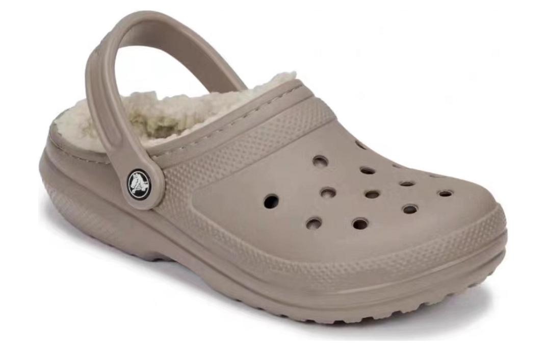 Crocs Classic Lined Clogs 'Mushroom Bone' 203591-2YB - 5