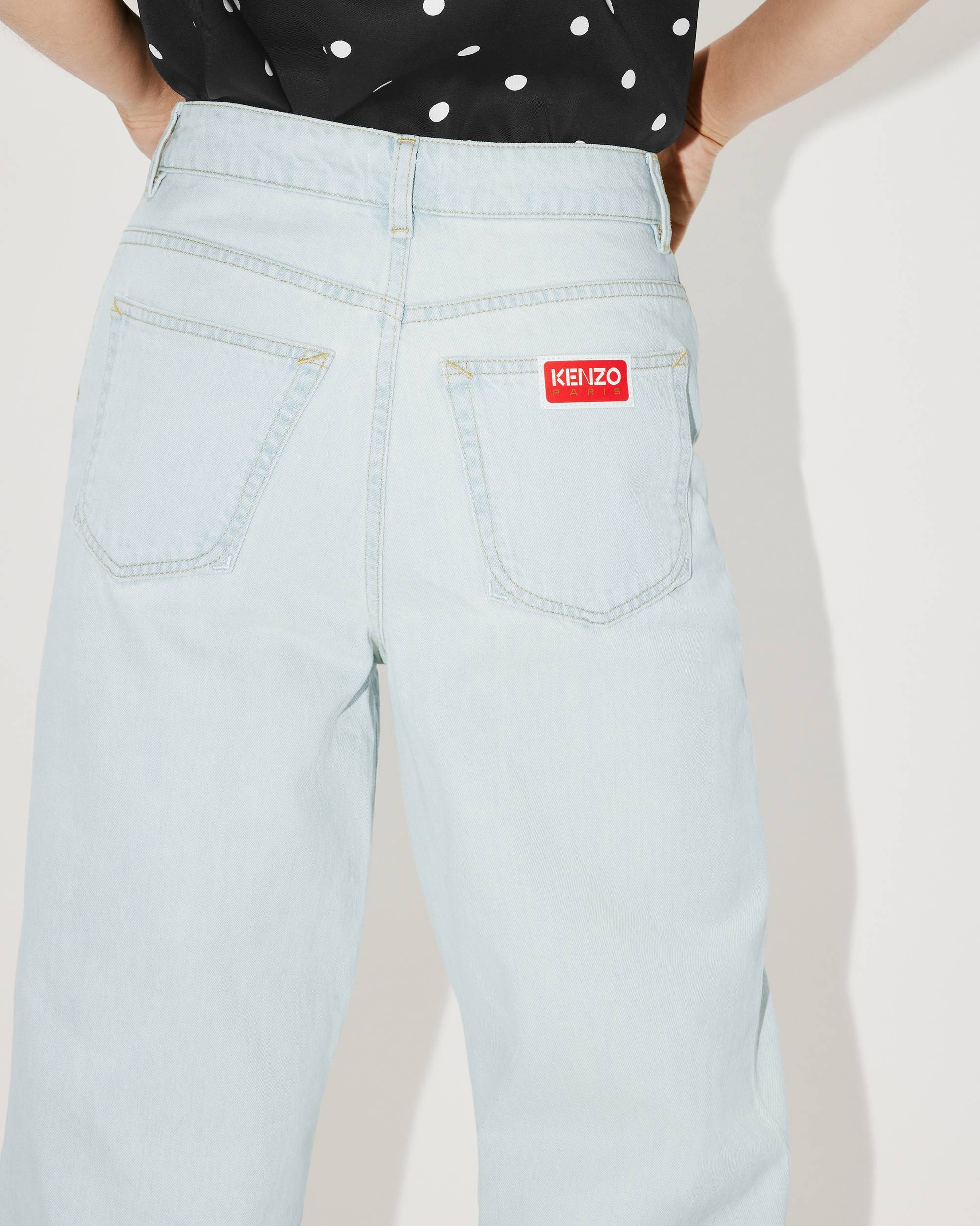 SUMIRE cropped jeans - 7