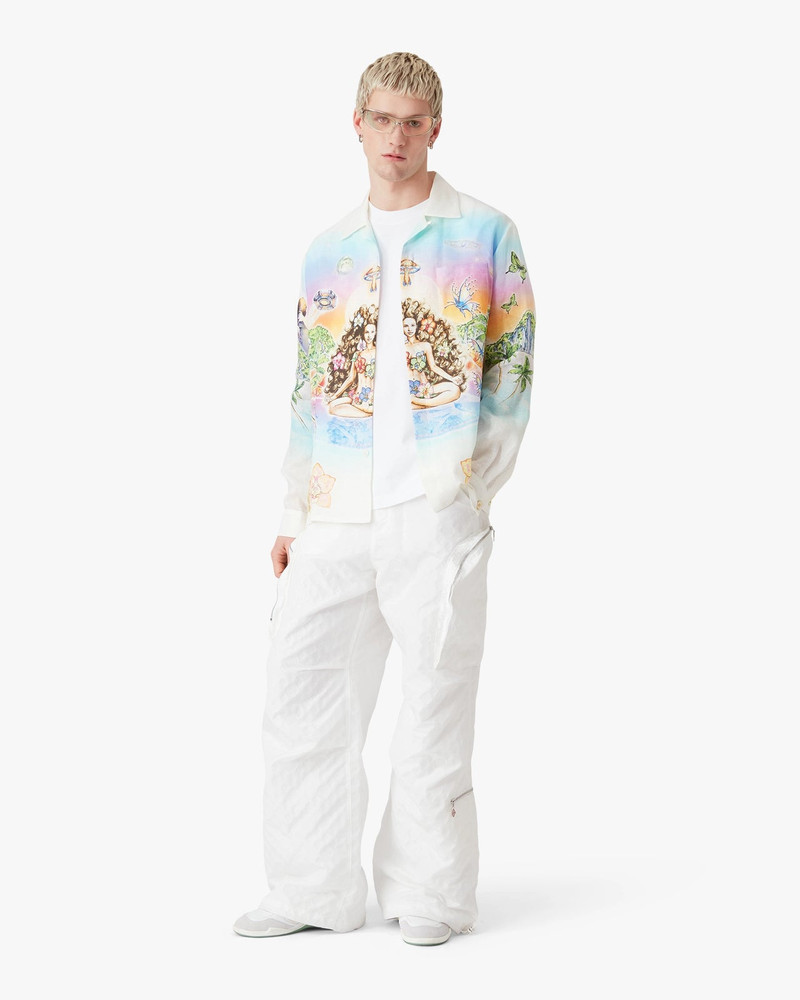 CASABLANCA Innersense Long Sleeve Silk Shirt outlook