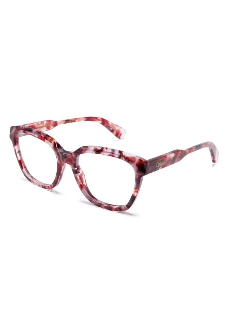 Chloé wayfarer-frame glasses outlook