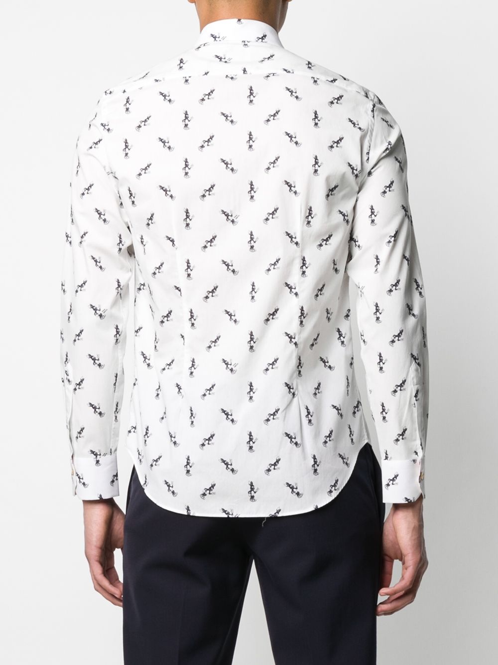 rabbit print shirt - 4