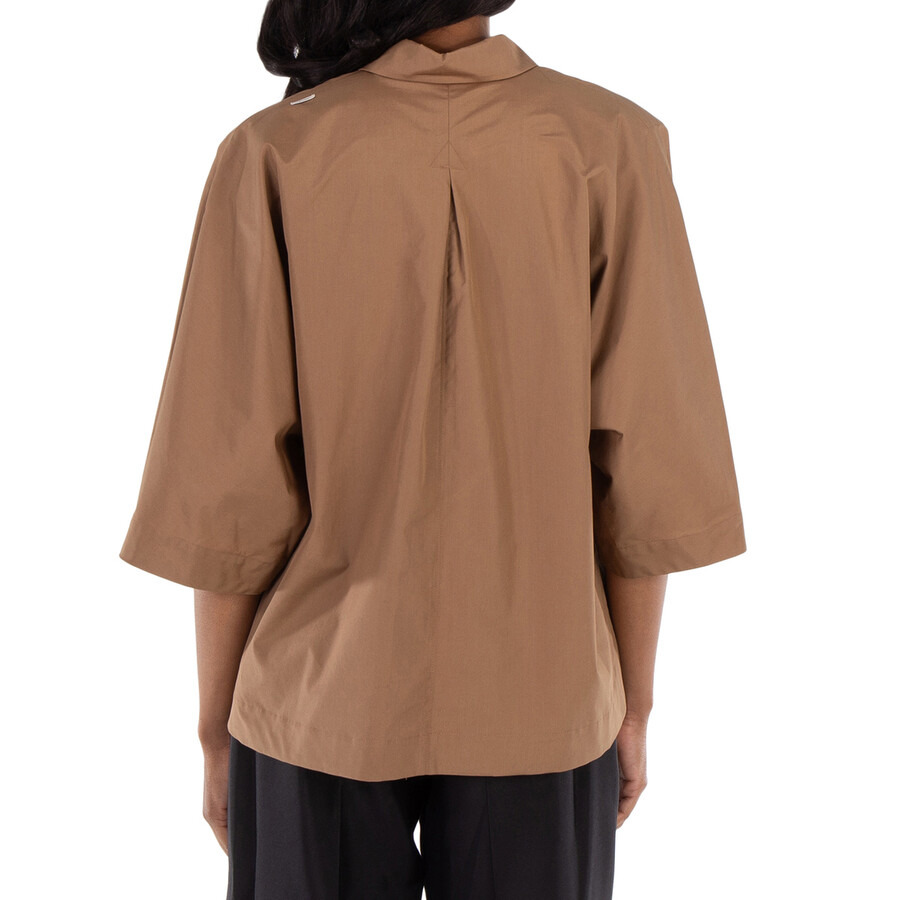 Max Mara Paprica Washed Cotton Shirt - 4