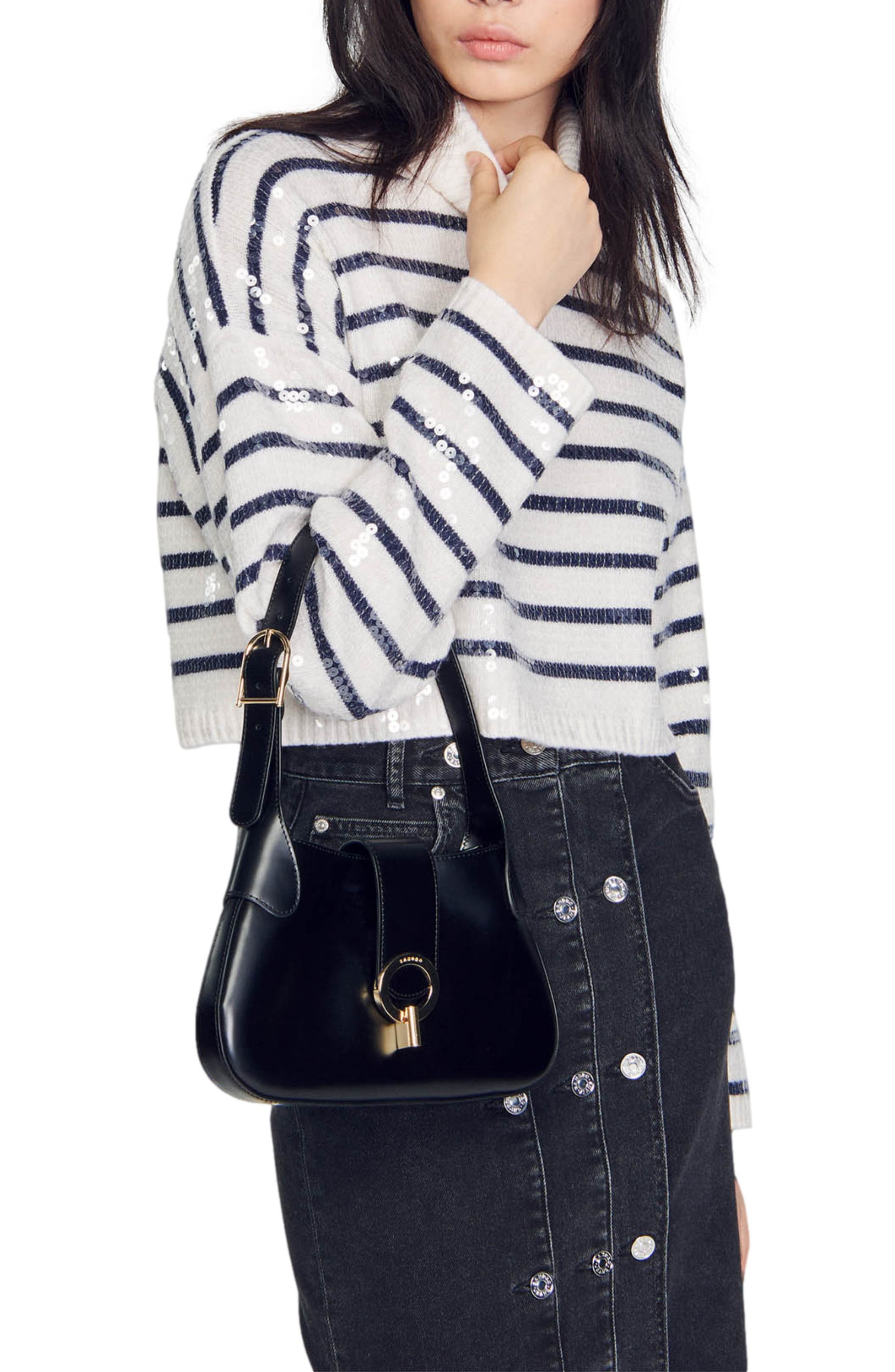 Sweet Janet Leather Shoulder Bag - 7