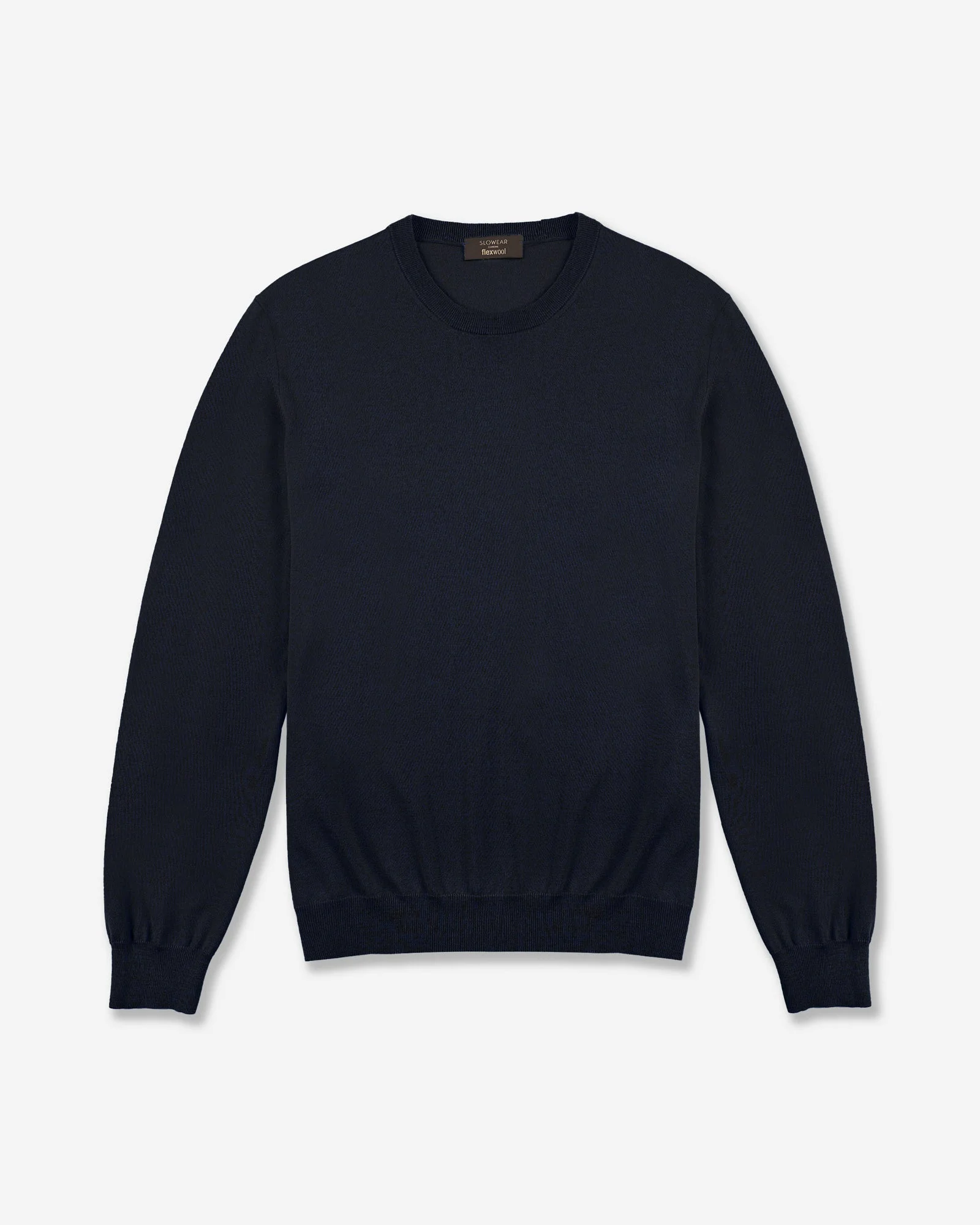 Slim fit Flexwool crewneck sweater - 1